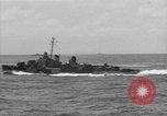 Image of Navy F6F aircraft take off from USS Hancock Pacific Ocean, 1944, second 21 stock footage video 65675055349
