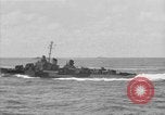 Image of Navy F6F aircraft take off from USS Hancock Pacific Ocean, 1944, second 22 stock footage video 65675055349