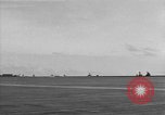 Image of Navy F6F aircraft take off from USS Hancock Pacific Ocean, 1944, second 28 stock footage video 65675055349
