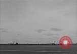 Image of Navy F6F aircraft take off from USS Hancock Pacific Ocean, 1944, second 33 stock footage video 65675055349