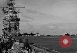 Image of Navy F6F aircraft take off from USS Hancock Pacific Ocean, 1944, second 42 stock footage video 65675055349