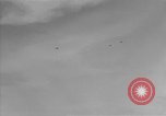 Image of Navy F6F aircraft take off from USS Hancock Pacific Ocean, 1944, second 60 stock footage video 65675055349