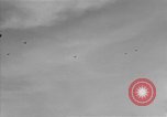 Image of Navy F6F aircraft take off from USS Hancock Pacific Ocean, 1944, second 61 stock footage video 65675055349