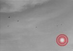 Image of Navy F6F aircraft take off from USS Hancock Pacific Ocean, 1944, second 62 stock footage video 65675055349