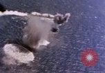 Standbild Flugzeuge aus USS Cowpens (CVL-25) Angriff japanischer Kreuzer Naka Pacific Theater, 1944, aus Sekunde 48 historischem Filmmaterial Videoclip 65675055351