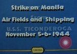 Image of attack on airfields Manila Philippines, 1944, second 7 stock footage video 65675055360