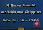 Image of Japanese ship Manila Philippines, 1944, second 3 stock footage video 65675055362