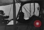 Image of Loading bombs in cockpit of German airplane France, 1917, second 41 stock footage video 65675055374