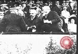 Image of Crowd gathered to watch Wright Flyer airplane demonstration in Le Mans France Le Mans France, 1908, second 1 stock footage video 65675055378
