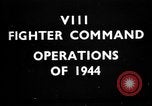 Image of Messerschmitt-109 European Theater, 1944, second 4 stock footage video 65675055382