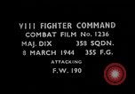 Image of Focke Wulf-190 European Theater, 1944, second 1 stock footage video 65675055388