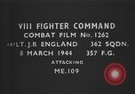 Image of ME-109 European Theater, 1944, second 3 stock footage video 65675055392