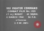 Image of Focke Wulf 190 fighter aircraft European Theater, 1944, second 3 stock footage video 65675055399