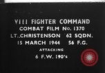 Image of Focke Wulf 190 fighter aircraft European Theater, 1944, second 1 stock footage video 65675055401