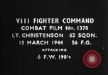 Image of Focke Wulf 190 fighter aircraft European Theater, 1944, second 3 stock footage video 65675055401