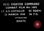 Image of German boats European Theater, 1944, second 1 stock footage video 65675055406