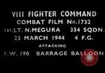 Image of Focke Wulf 190 European Theater, 1944, second 3 stock footage video 65675055409