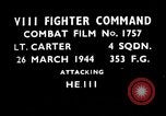 Image of aircraft hangar European Theater, 1944, second 4 stock footage video 65675055411