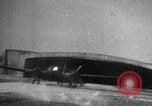 Image of aircraft hangar European Theater, 1944, second 53 stock footage video 65675055411