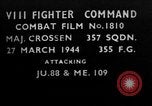 Image of German aircraft European Theater, 1944, second 1 stock footage video 65675055415