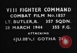 Image of hangars and airfield European Theater, 1944, second 3 stock footage video 65675055420