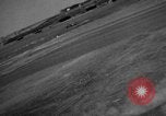 Image of hangars and airfield European Theater, 1944, second 15 stock footage video 65675055420