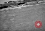 Image of hangars and airfield European Theater, 1944, second 25 stock footage video 65675055420