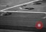 Image of hangars and airfield European Theater, 1944, second 32 stock footage video 65675055420