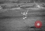 Image of hangars and airfield European Theater, 1944, second 47 stock footage video 65675055420