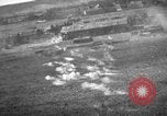 Image of hangars and airfield European Theater, 1944, second 50 stock footage video 65675055420