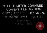 Image of Focke Wulf 190 European Theater, 1944, second 4 stock footage video 65675055421