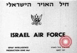 Standbild Ägyptische Flugzeuge in sechs Tage Krieg Sinai Halbinsel Ägypten, 1967, aus Sekunde 1 historischem Filmmaterial Videoclip 65675055430