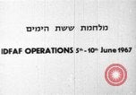 Standbild Ägyptische Flugzeuge in sechs Tage Krieg Sinai Halbinsel Ägypten, 1967, aus Sekunde 4 historischem Filmmaterial Videoclip 65675055430
