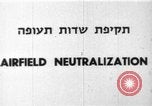 Standbild Ägyptische Flugzeuge in sechs Tage Krieg Sinai Halbinsel Ägypten, 1967, aus Sekunde 8 historischem Filmmaterial Videoclip 65675055430