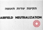 Standbild Ägyptische Flugzeuge in sechs Tage Krieg Sinai Halbinsel Ägypten, 1967, aus Sekunde 9 historischem Filmmaterial Videoclip 65675055430