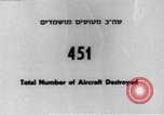 Image of Six Day War enemy aircraft loss Sinai Peninsula Egypt, 1967, second 35 stock footage video 65675055441