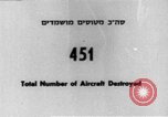 Image of Six Day War enemy aircraft loss Sinai Peninsula Egypt, 1967, second 37 stock footage video 65675055441