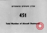 Image of Six Day War enemy aircraft loss Sinai Peninsula Egypt, 1967, second 38 stock footage video 65675055441