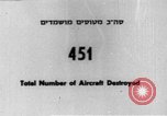 Image of Six Day War enemy aircraft loss Sinai Peninsula Egypt, 1967, second 39 stock footage video 65675055441
