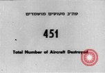 Image of Six Day War enemy aircraft loss Sinai Peninsula Egypt, 1967, second 40 stock footage video 65675055441