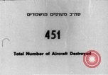 Image of Six Day War enemy aircraft loss Sinai Peninsula Egypt, 1967, second 41 stock footage video 65675055441