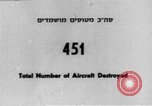 Image of Six Day War enemy aircraft loss Sinai Peninsula Egypt, 1967, second 42 stock footage video 65675055441
