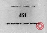 Image of Six Day War enemy aircraft loss Sinai Peninsula Egypt, 1967, second 43 stock footage video 65675055441