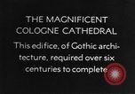 Standbild Kölner Dom Köln Deutschland, 1937, aus Sekunde 3 historischem Filmmaterial Videoclip 65675055445