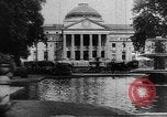 Standbild Heilquelle Kurort in Wiesbaden 1930er Jahre Wiesbaden Deutschland, 1937, aus Sekunde 17 historischem Filmmaterial Videoclip 65675055447