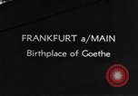 Standbild berühmte Gebäude Frankfurt am Main Deutschland, 1937, aus Sekunde 1 historischem Filmmaterial Videoclip 65675055448