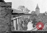 Standbild berühmte Gebäude Rothenburg ob der Tauber Deutschland, 1937, aus Sekunde 24 historischem Filmmaterial Videoclip 65675055449