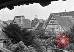 Standbild berühmte Gebäude Rothenburg ob der Tauber Deutschland, 1937, aus Sekunde 49 historischem Filmmaterial Videoclip 65675055449