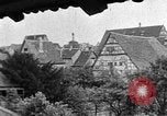 Standbild berühmte Gebäude Rothenburg ob der Tauber Deutschland, 1937, aus Sekunde 52 historischem Filmmaterial Videoclip 65675055449