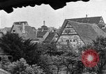 Standbild berühmte Gebäude Rothenburg ob der Tauber Deutschland, 1937, aus Sekunde 54 historischem Filmmaterial Videoclip 65675055449